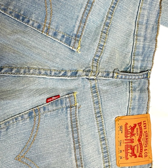 Levi 502 Regular Taper Jeans (Big Boy) - Picture 9 of 9